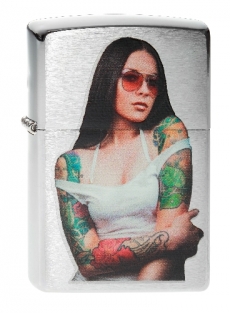 Zippo Glamorous Tattoo Girl